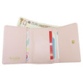 Japan Sanrio Trifold Wallet - Hello Kitty / Light Pink & Gold / 50th Anniversary - 4