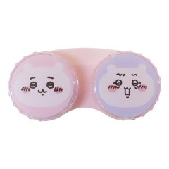 Japan Chiikawa Contact Lens Case - Pink & Purple