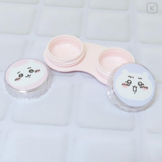 Japan Chiikawa Contact Lens Case - Pink & Purple - 3