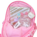 Japan Sanrio Plush Kids Backpack - Hello Kitty / Sakura Kimono - 3