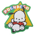 Japan Sanrio Vinyl Sticker - Pochacco / Green - 1
