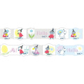 Japan Moomin Masking Tape - Little My / Hello Hi! - 2