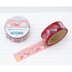 Japan Moomin Washi Masking Tape - Little My / Red