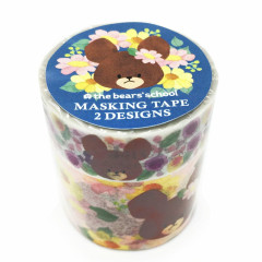Japan The Bear's School Masking Tape Set - Jackie / Flora
