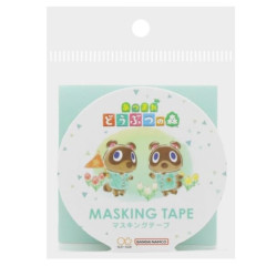 Japan Animal Crossing Masking Tape - Forest / Green