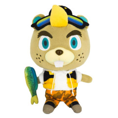 Japan Animal Crossing Plush Toy (S) - All Star Collection Justin : Beaver Special Visitor New Horizons