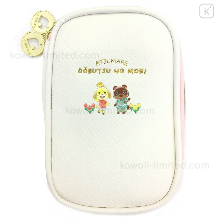 Japan Animal Crossing Gadget Pouch - Pink