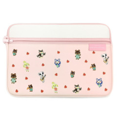 Japan Animal Crossing Laptop / Tablet Case - Pink