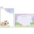 Japan Animal Crossing Mini Notepad - Owl / Celeste & Blathers - 4