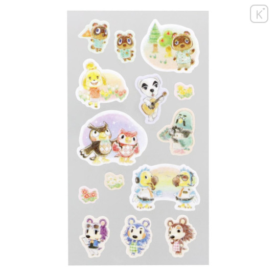 Japan Animal Crossing Sticker - Pink - 3