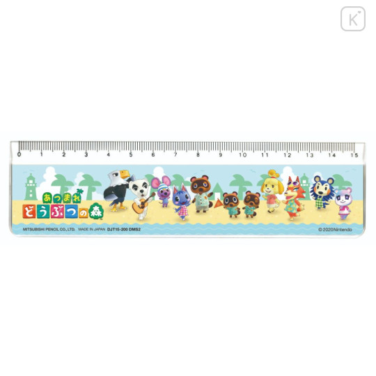 Japan Animal Crossing 15cm Ruler - Characters - 1