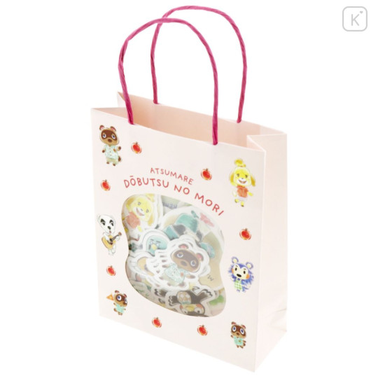 Japan Animal Crossing Sticker - Pink / Mini Paper Bag - 3
