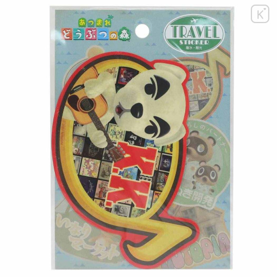 Japan Animal Crossing Vinyl Sticker - KK Slider - 2