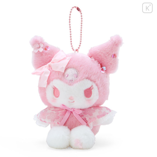 Japan Sanrio Original Mascot Holder - Kuromi / Sakura 2024 - 1