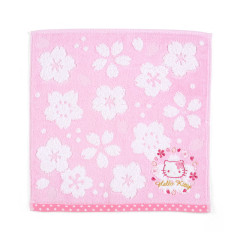 Japan Sanrio Original Petit Towel - Hello Kitty / Sakura 2024