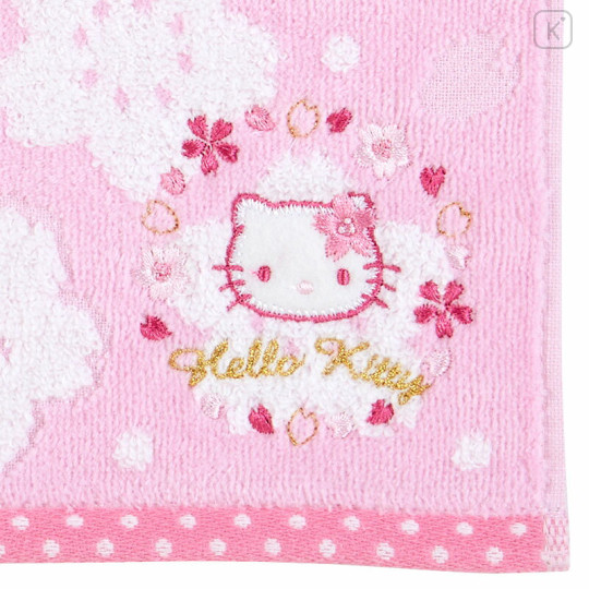 Japan Sanrio Original Petit Towel - Hello Kitty / Sakura 2024 - 2