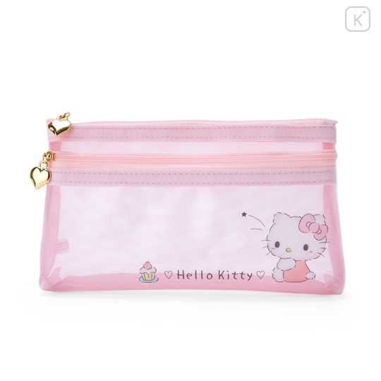Japan Sanrio Original Flat Pen Case - Hello Kitty - 1