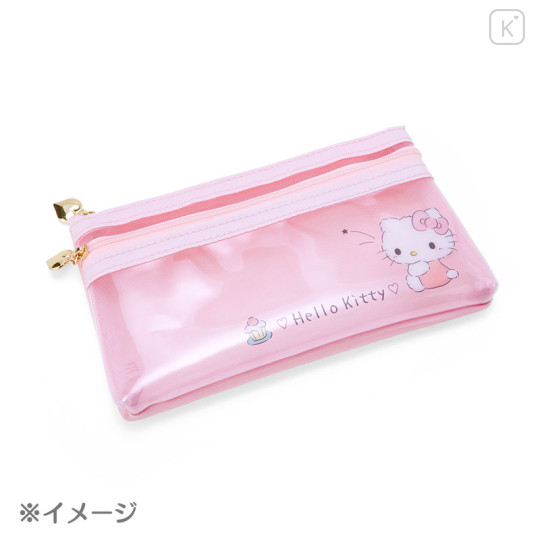 Japan Sanrio Original Flat Pen Case - Kuromi - 2