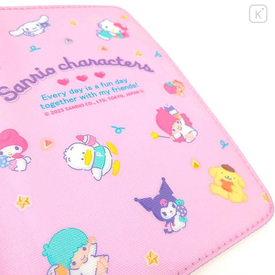 Japan Sanrio Passport Cover - Sanrio Characters Pink - 5