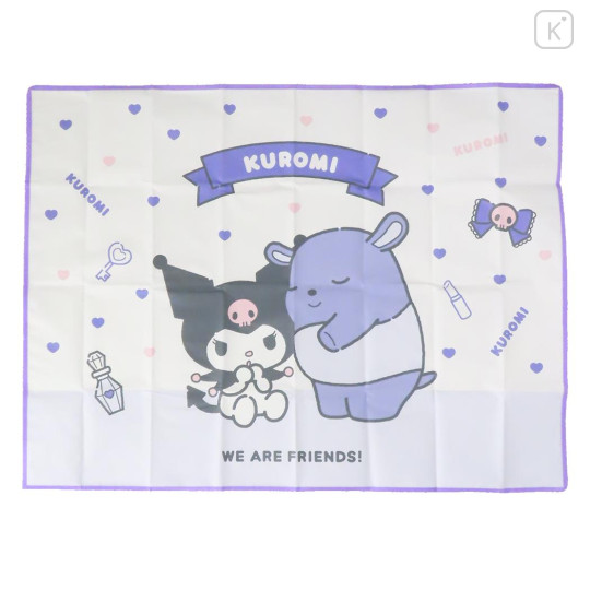 Japan Sanrio Picnic Blanket - Kuromi / We are Friends - 1