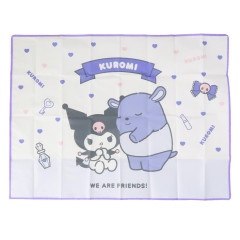 Japan Sanrio Picnic Blanket - Kuromi / We are Friends