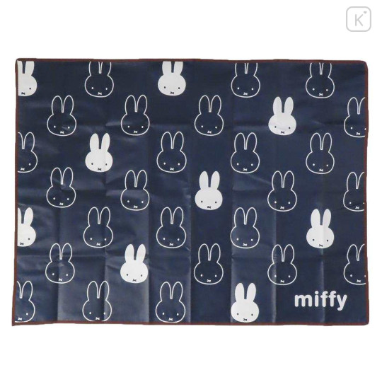 Japan Miffy Picnic Blanket - Navy & White - 1