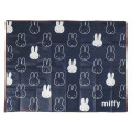 Japan Miffy Picnic Blanket - Navy & White - 1