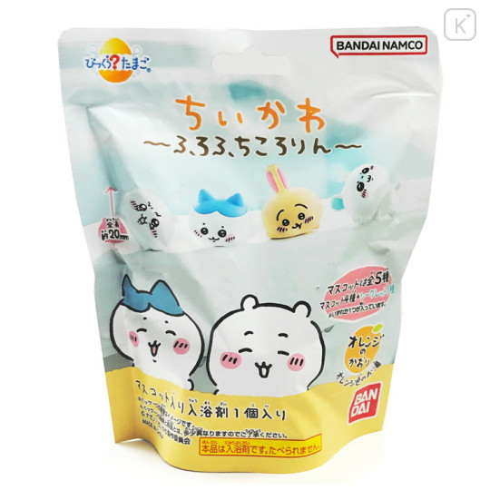 Japan Chiikawa Bath Ball with Random Mascot - Characters / Orange Scent - 1