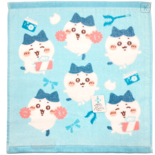 Japan Chiikawa Wash Towel - Hachiware / Blue - 1