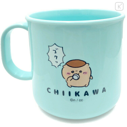 Japan Chiikawa Plastic Cup - Friends / Blue - 2