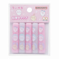 Japan Chiikawa Pencil Cap 5pcs Set - Pink & White - 1