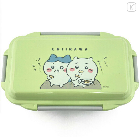 Japan Chiikawa Bento Lunch Box - Chiikawa / Hachiware / Green - 3