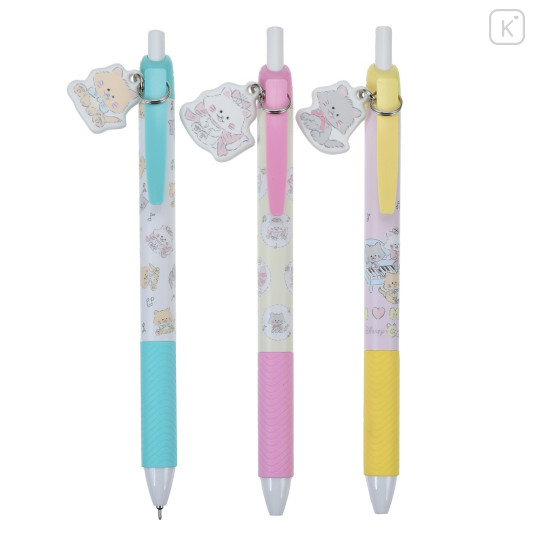 Japan Disney Store EnerGel Gel Pen 3pcs Set - Marie & Berlioz & Toulouse - 2