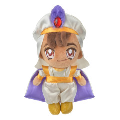 Japan Disney Store Tiny Princess Plush Keychain - Aladdin / Prince