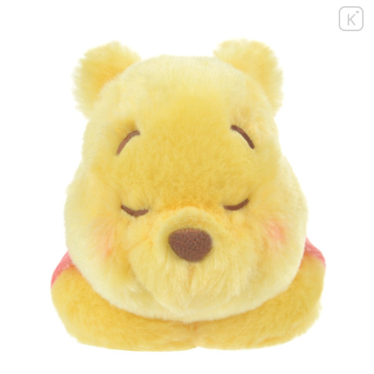 Japan Disney Store Plush Keychain - Pooh / Gororin Relaxing - 2