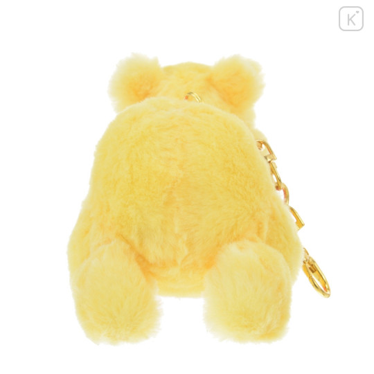 Japan Disney Store Plush Keychain - Pooh / Gororin Relaxing - 4