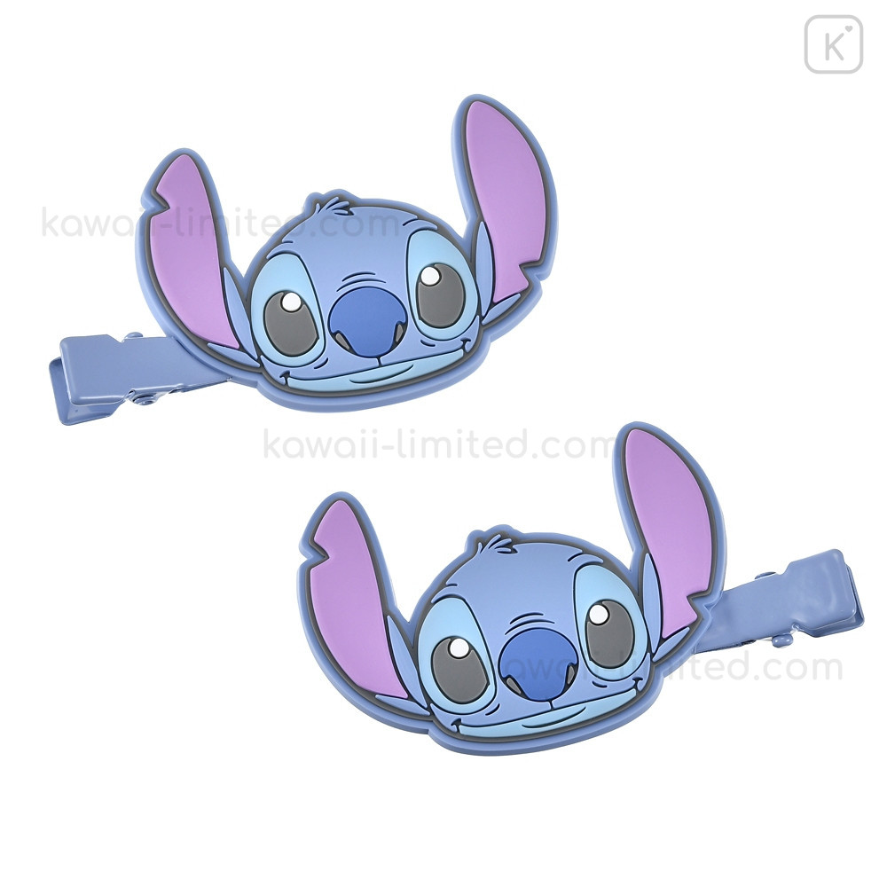 Japan Disney Store Hair Clip Set of 2 - Stitch | Kawaii Limited