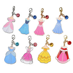 Japan Disney Secret Tiny Metal Charm - Princess Dress / Blind Box