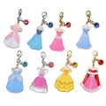 Japan Disney Secret Tiny Metal Charm - Princess Dress / Blind Box - 1