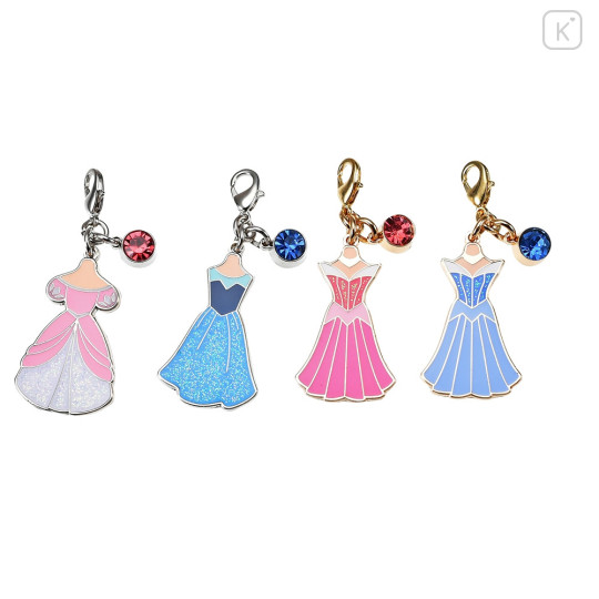 Japan Disney Secret Tiny Metal Charm - Princess Dress / Blind Box - 3