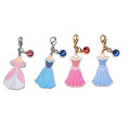 Japan Disney Secret Tiny Metal Charm - Princess Dress / Blind Box - 3