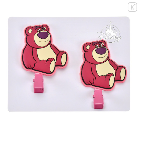 Japan Disney Store Hair Clip Set of 2 - Lotso Bear - 1