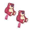 Japan Disney Store Hair Clip Set of 2 - Lotso Bear - 2
