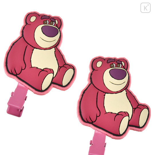 Japan Disney Store Hair Clip Set of 2 - Lotso Bear - 4
