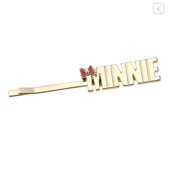 Japan Disney Store Hair Pin - Minnie Mouse / Gold - 1