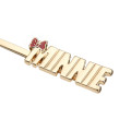 Japan Disney Store Hair Pin - Minnie Mouse / Gold - 4