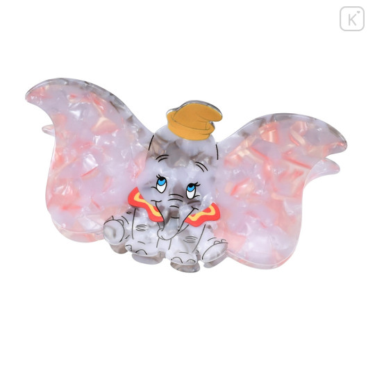 Japan Disney Store Pearl Acrylic Hair Claw Clip - Dumbo - 1