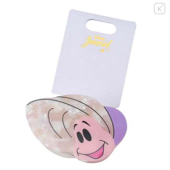 Japan Disney Store Pearl Acrylic Hair Claw Clip - Young Oyster - 2