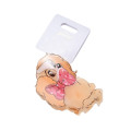Japan Disney Store Pearl Acrylic Hair Claw Clip - Lady - 2