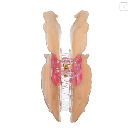 Japan Disney Store Pearl Acrylic Hair Claw Clip - Lady - 6